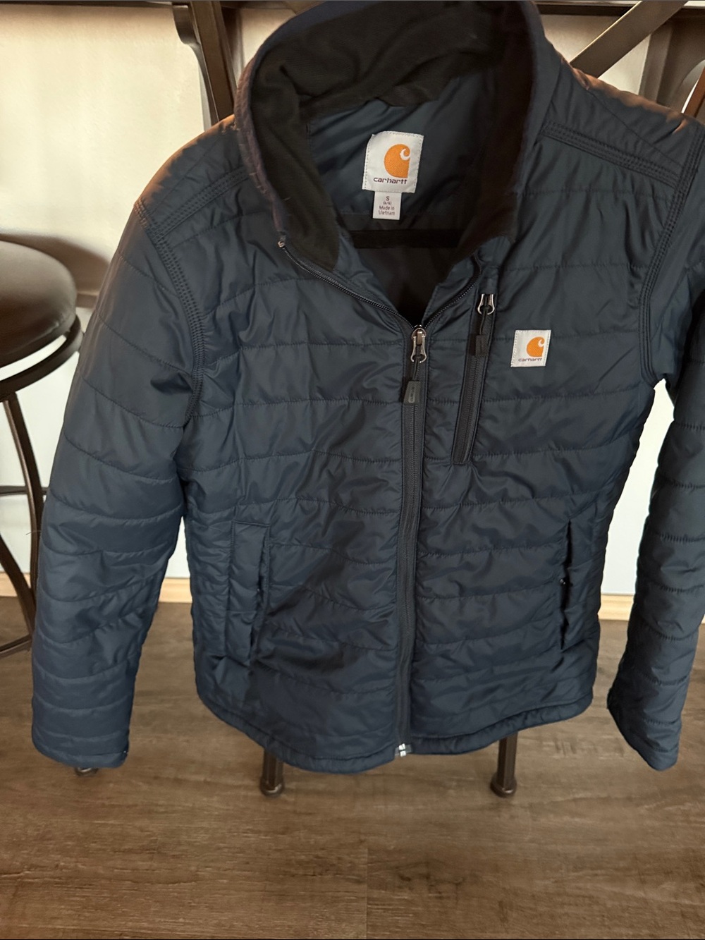 Carhartt Women’s Navy Quilted Puffer Jacket